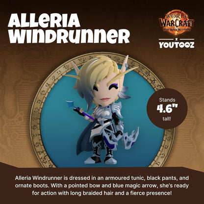 World of Warcraft: The War Within Alleria Windrunner Vinyl Figure - Youtooz - World of Warcraft: The War Within Collection #4