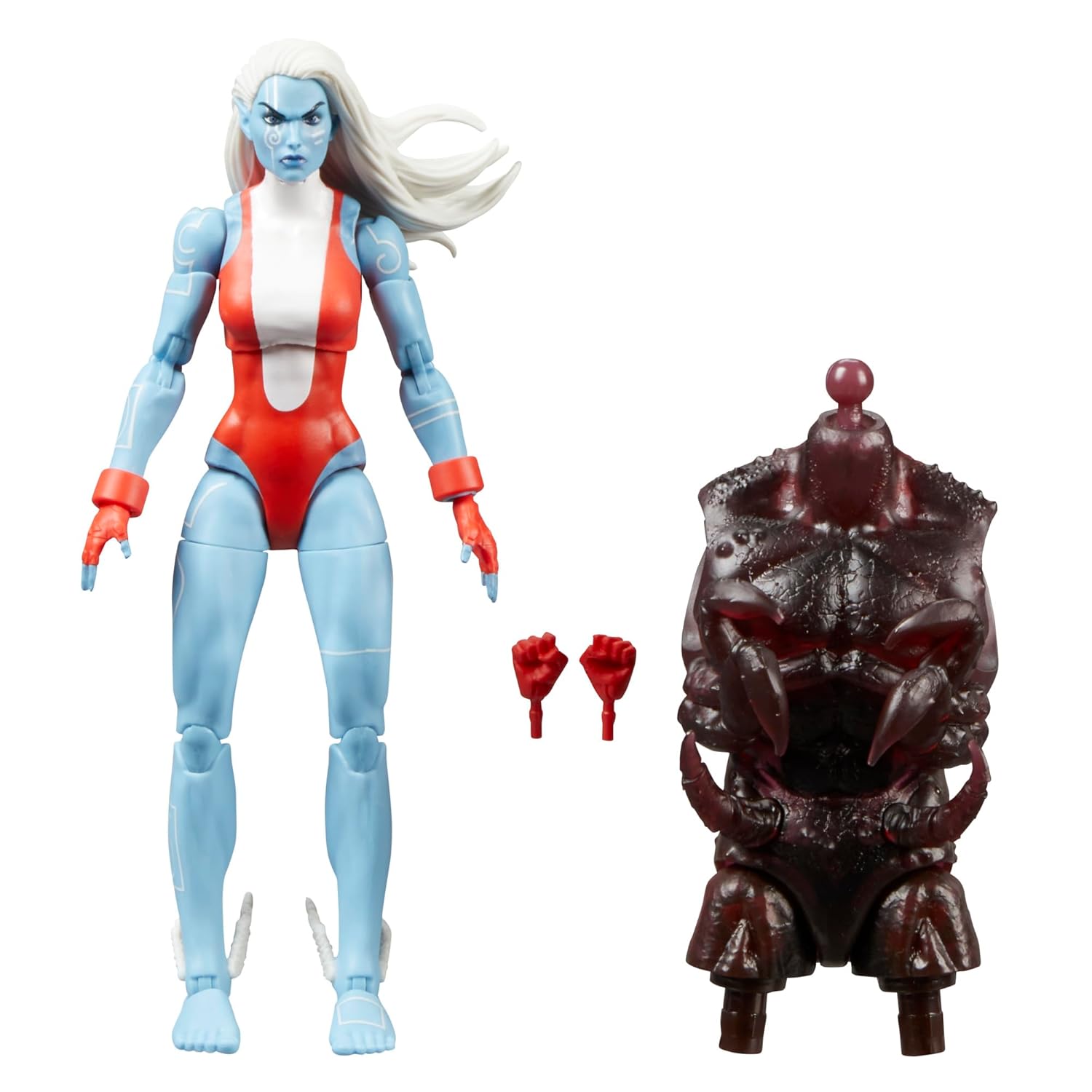 New Warriors Namorita Action Figure The Void BAF - Hasbro - Marvel Legends