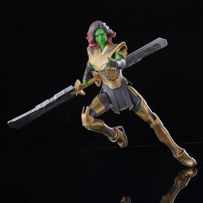 What If...? Warrior Gamora Action Figure Hydra Stomper BAF - Hasbro - Marvel Legends