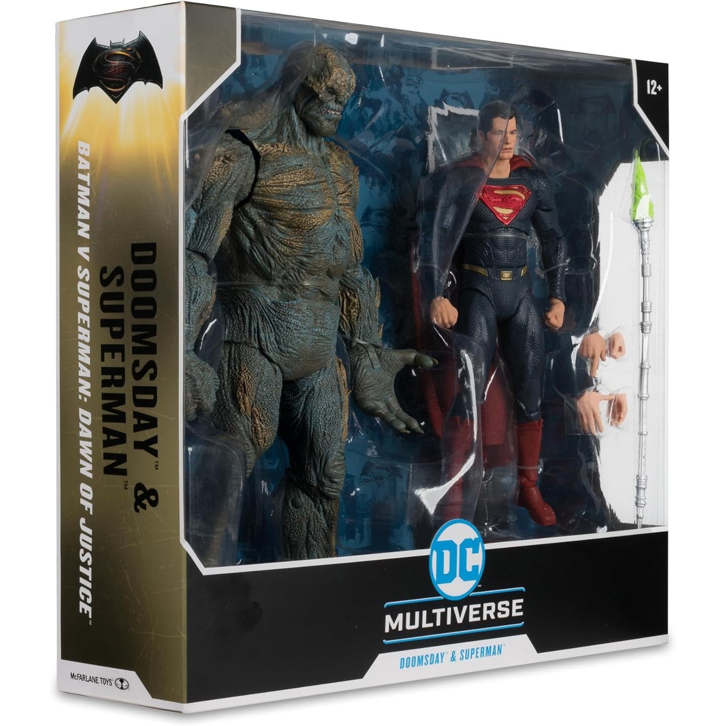 DC Multiverse Doomsday vs. Superman Batman v Superman: Dawn of Justice 7" Action Figure 2-Pack - McFarlane Toys