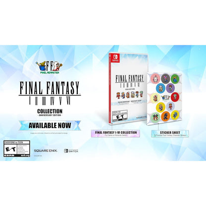 Final Fantasy I-VI Collection Anniversary Edition - Nintendo Switch - Square Enix