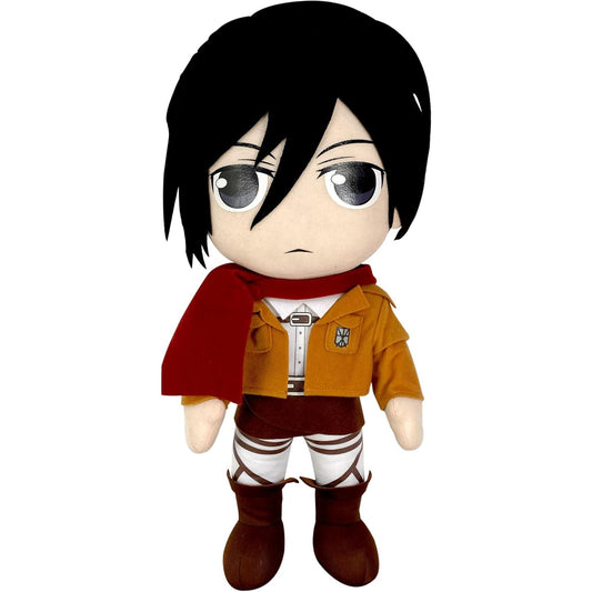 Attack on Titan Mikasa Ackerman Stuffed Plush Anime Doll Large 18" - Great Eastern Entertainment