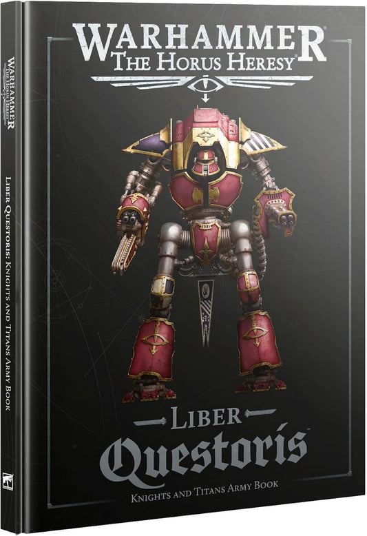 Warhammer: The Horus Heresy Liber Questoris - Hardcover Book, 3rd Edition - Games Workshop