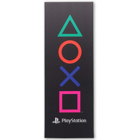 Playstation Controller Buttons Art Print on Gallery Wrapped Canvas - Sony, Open Road Brands