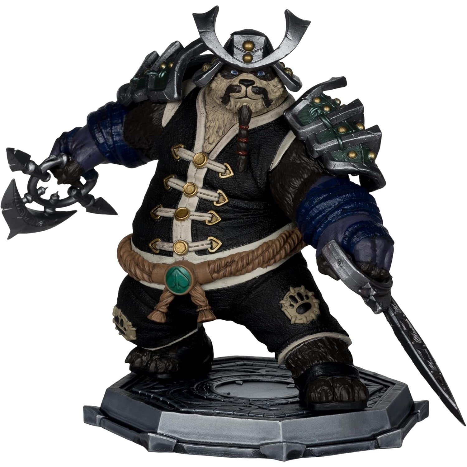 World of Warcraft Pandaren Monk & Rogue 1/12 Scale Figure - McFarlane Toys Wave 2