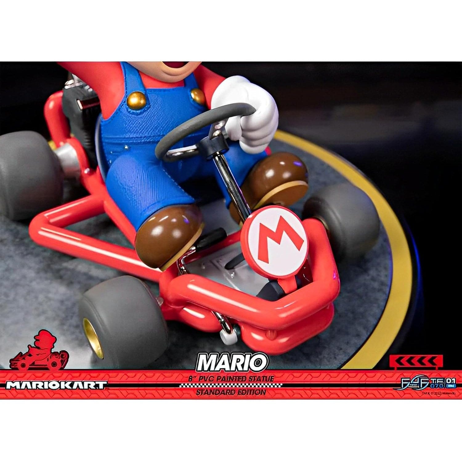 Mario Kart Mario Painted 8" PVC Statue Standard Edition - First 4 Figures