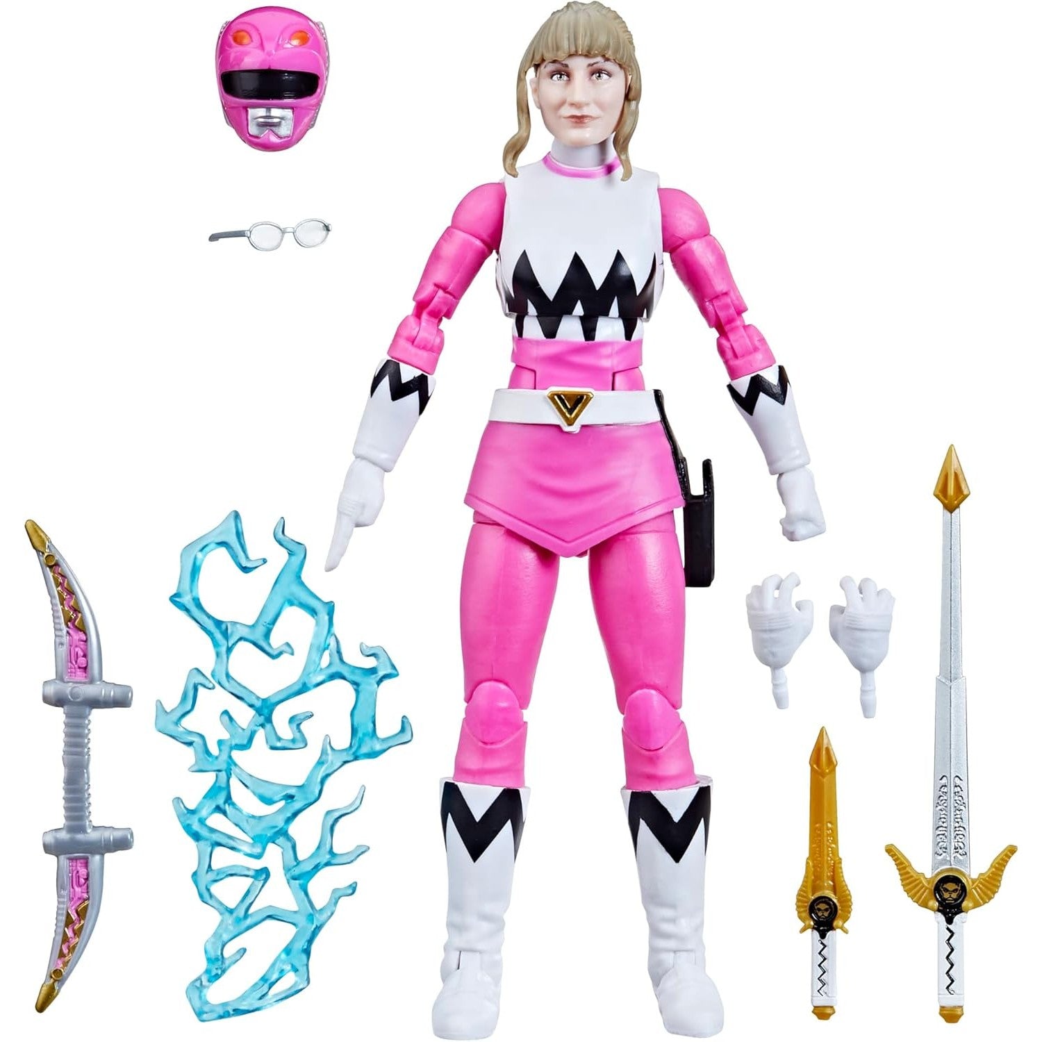 Power Rangers Lost Galaxy Pink Ranger Action Figure - Hasbro - Lightning Collection