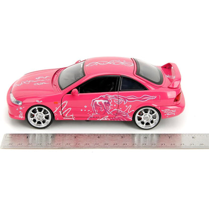 Fast & Furious 1995 Honda Integra Type R Suki's Pink Design - 1/24 Scale Die-Cast Car - Jada Toys