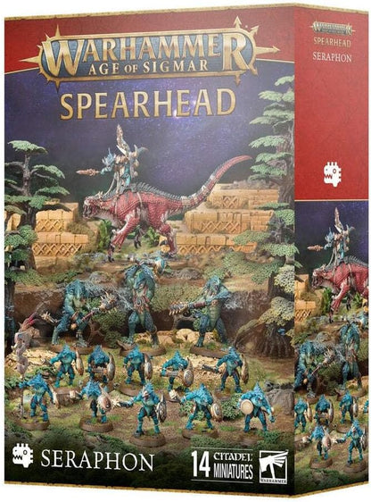 Warhammer: Age of Sigmar Spearhead Seraphon - 14 Citadel Minatures - Games Workshop