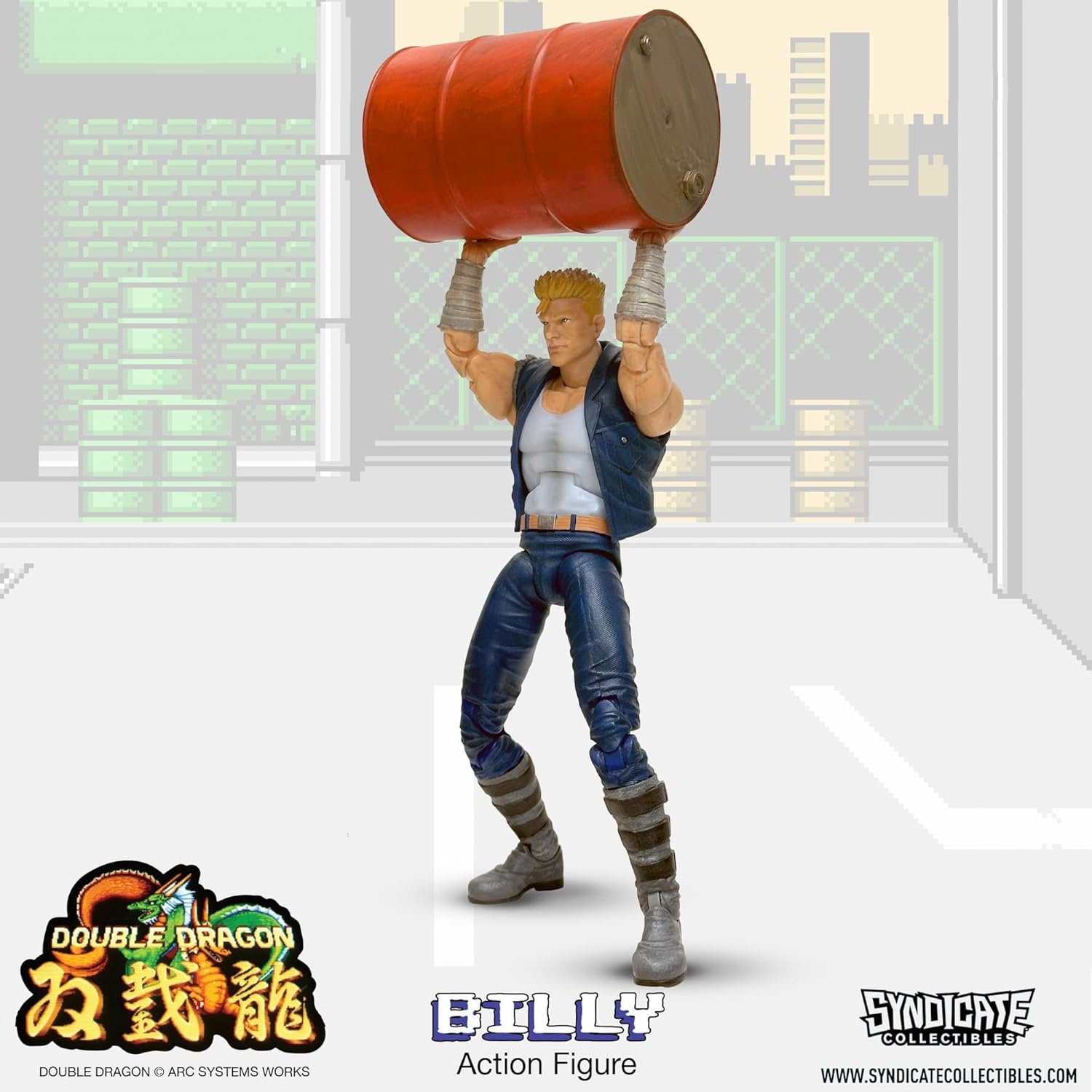 Double Dragon Billy Lee Action Figure - Syndicate Collectibles