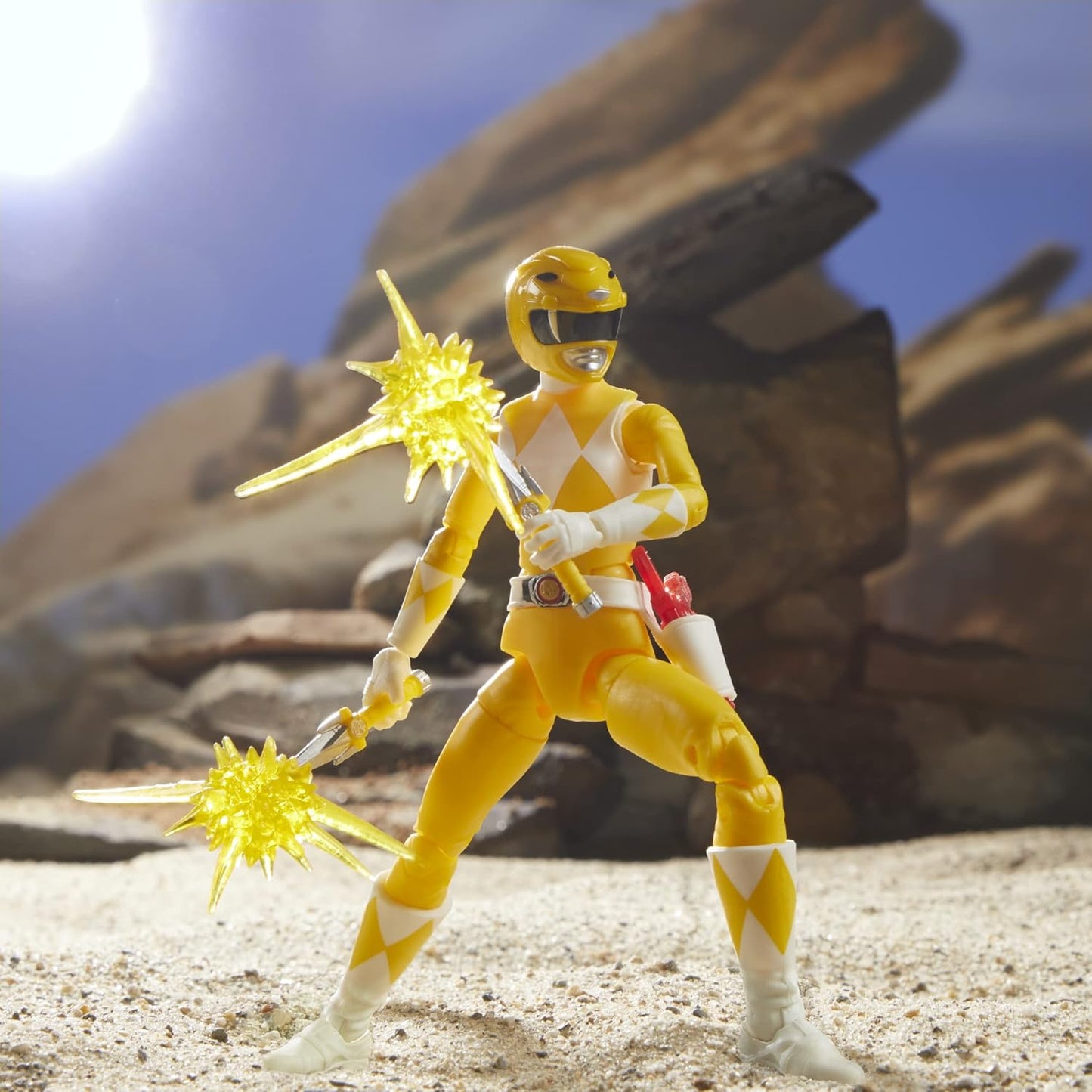 Power Rangers Yellow Ranger Action Figure - Hasbro - Lightning Collection