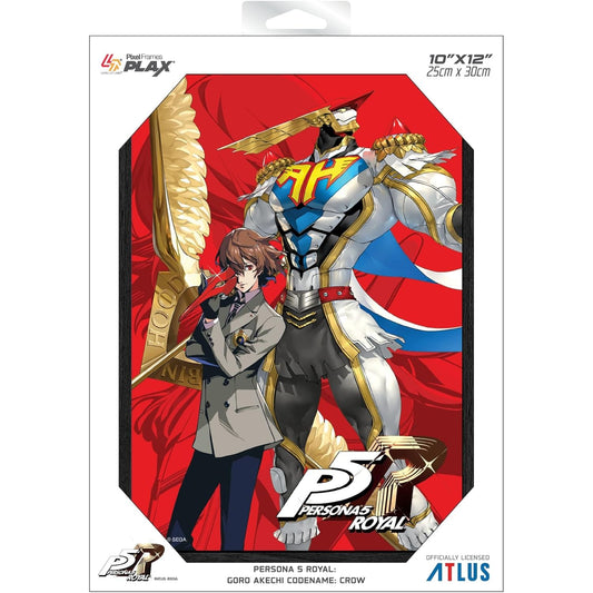 Persona 5 Goro Akechi Royal Codename: Crow Framed Lenticular Poster - Level Up Labs - Pixel Frames PLAX