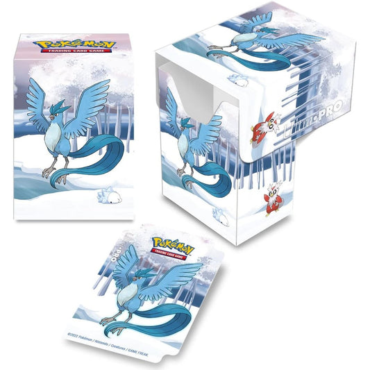Pokemon Gallery Series Frosted Forest Full View Deck Box - Holds 75 Double Sleeved Cards - Ultra PRO
