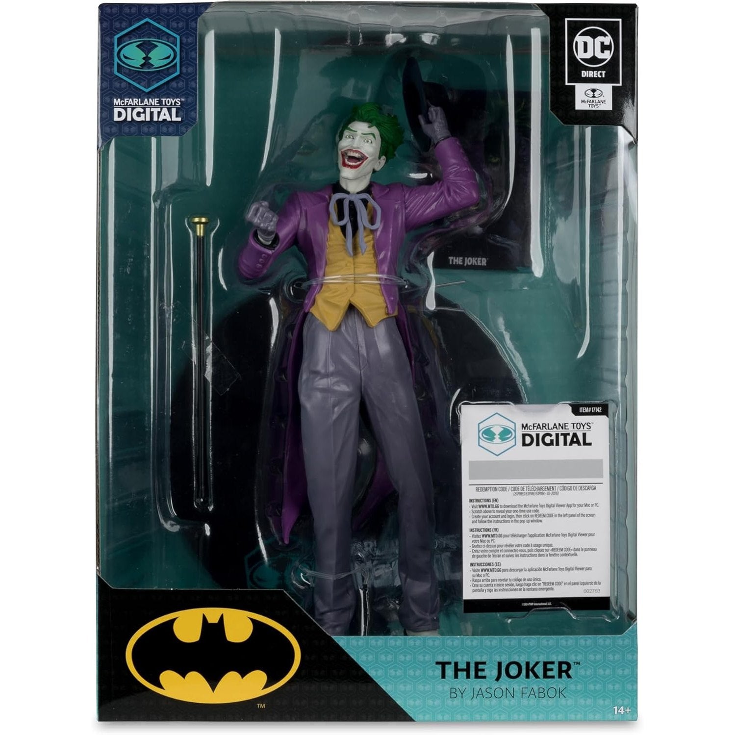 The Three Jokers The Joker by Jason Fabok 1/6 Scale Figure - McFarlane Toys: Digital - DC Multiverse