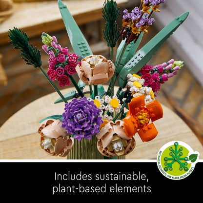 LEGO Icons Botanical Collection Flower Bouquet Building Set - LEGO #10280