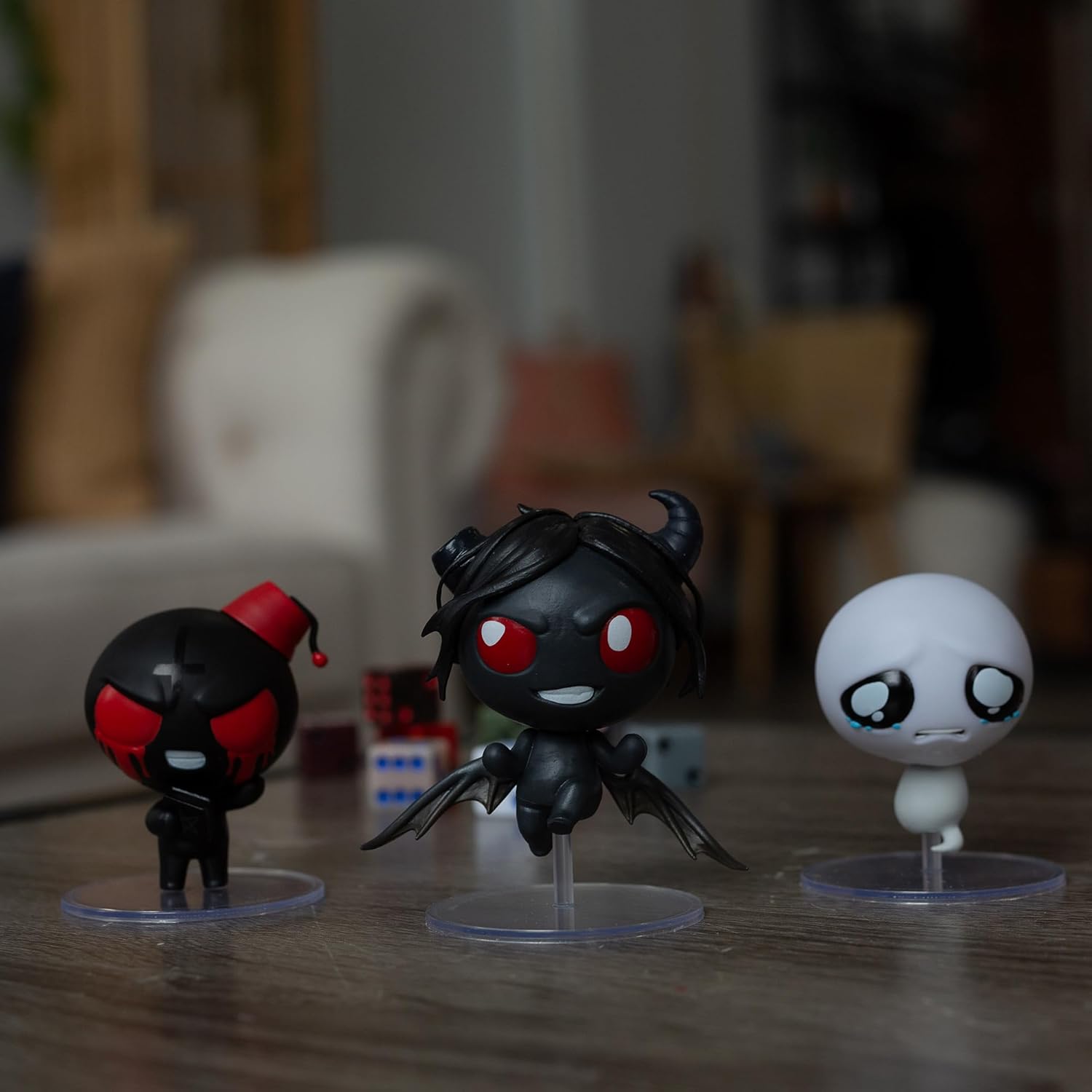 The Binding of Isaac 3 Figures Collection Apollyon, Eve, Whore of Babylon & The Keeper - Maestro Media