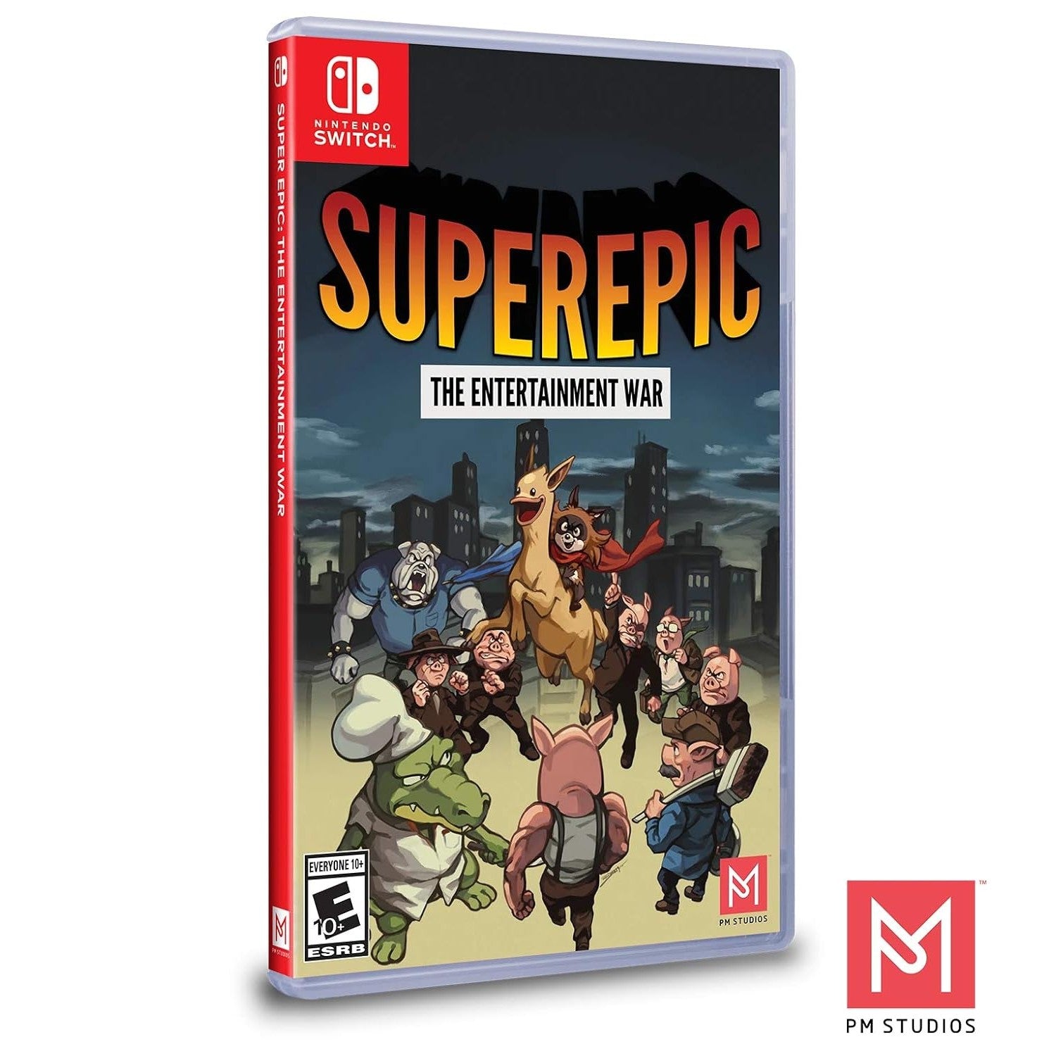 SuperEpic: The Entertainment War - Nintendo Switch - Limited Run Games