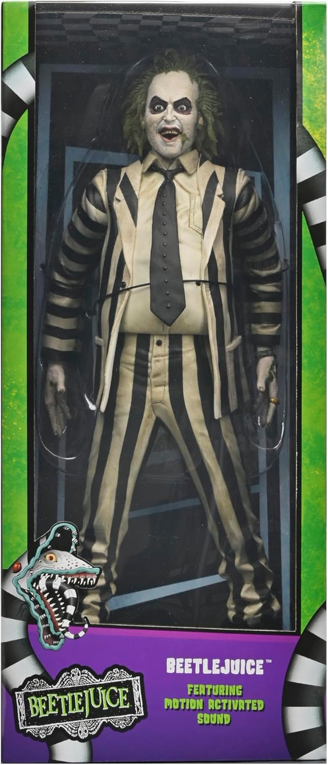 Beetlejuice 1988 Striped Suit Beetlejuice 1/4 Scale Figure