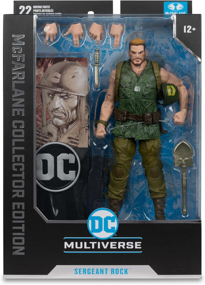 DC Multiverse Sergeant Rock Action Figure - McFarlane Toys - Wave 5, Collector Edition #14