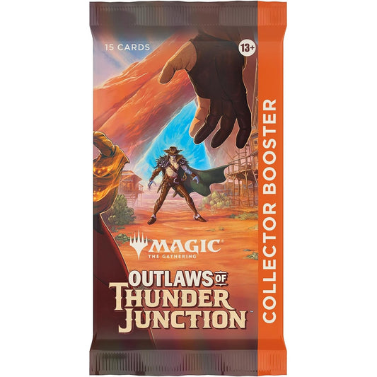 Magic: The Gathering Outlaws of Thunder Junction Collector Booster - 1 Pack: 15 Cards - Wizards of the Coast