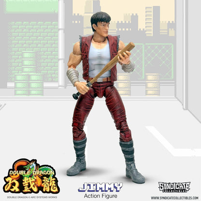 Double Dragon Jimmy Lee Action Figure - Syndicate Collectibles