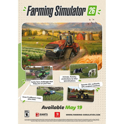 Farming Simulator 26: Nintendo Switch Edition - Nintendo Switch - Solutions 2 Go