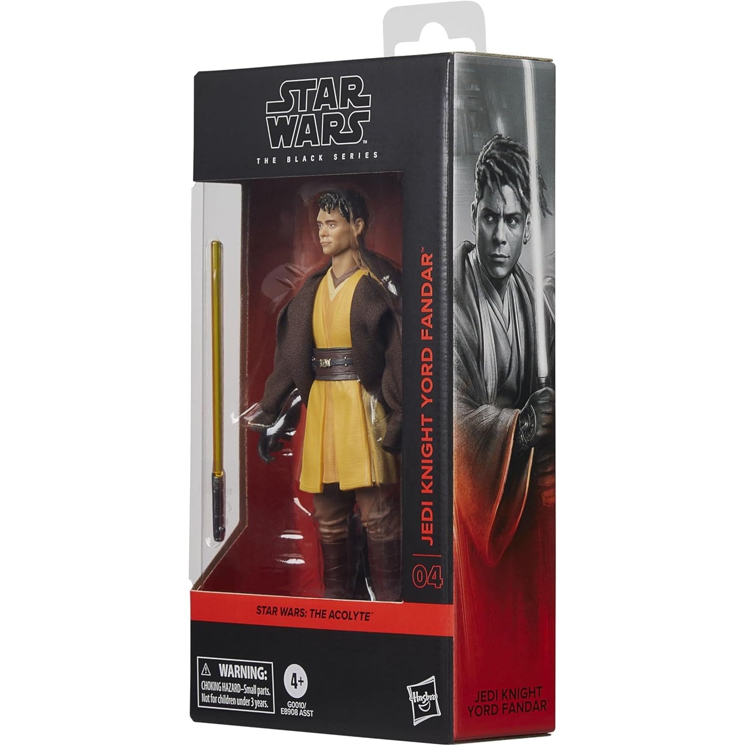 Star Wars: The Acolyte Jedi Yord Fandar Action Figure - Hasbro - Star Wars: The Black Series