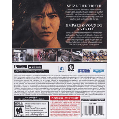 Lost Judgment - PlayStation 5 - SEGA