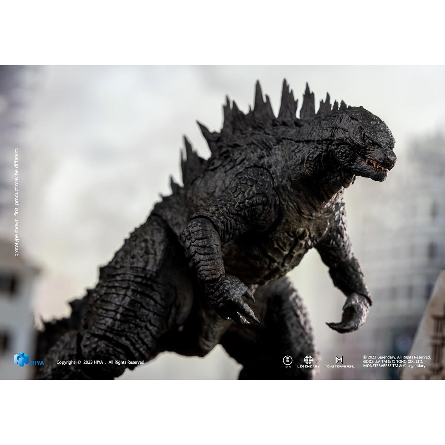 Godzilla 2014 Godzilla Action Figure - Hiya Toys: Exquisite Basic Series - PX Previews Exclusive!