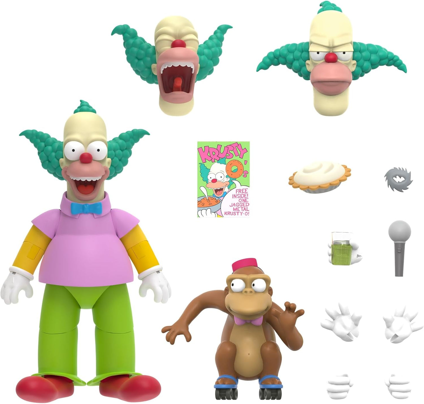 The Simpsons ULTIMATES! Krusty The Clown Wave 2 Figure