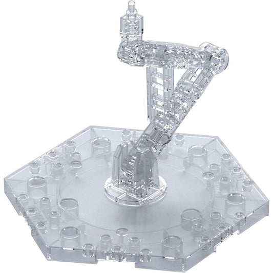 Action Base 5 Clear 1/144 Model Display Stand - Bandai Hobby - Gundam, Gunpla, Figure-Rise