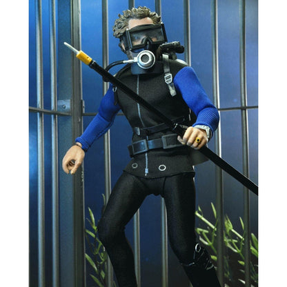 Jaws Hooper Shark Cage 8" Clothed Action Figure - NECA
