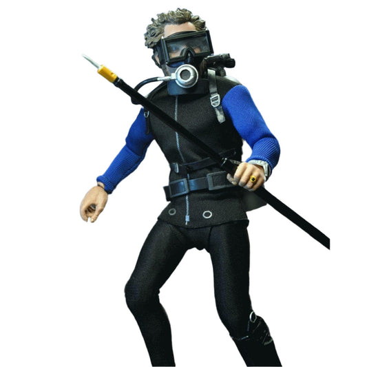 Jaws Hooper Shark Cage 8" Clothed Action Figure - NECA