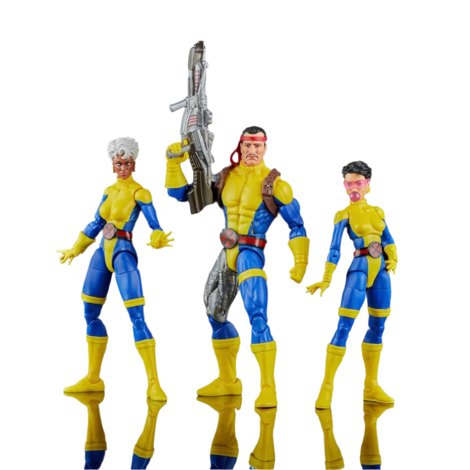 The Uncanny X-Men 60th Anniversary Forge, Storm, & Jubilee Action Figure 3-Pack - Hasbro - Marvel Legends