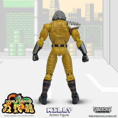 Double Dragon Willy Deluxe Action Figure - Syndicate Collectibles