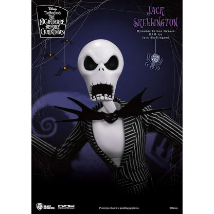 The Nightmare Before Christmas Jack Skellington Action Figure - Beast Kingdom - Dynamic 8ction Heroes DAH-132