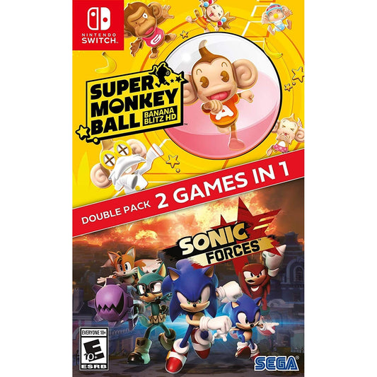 Sonic Forces + Super Monkey Ball: Banana Blitz HD Double Pack - Nintendo Switch - SEGA