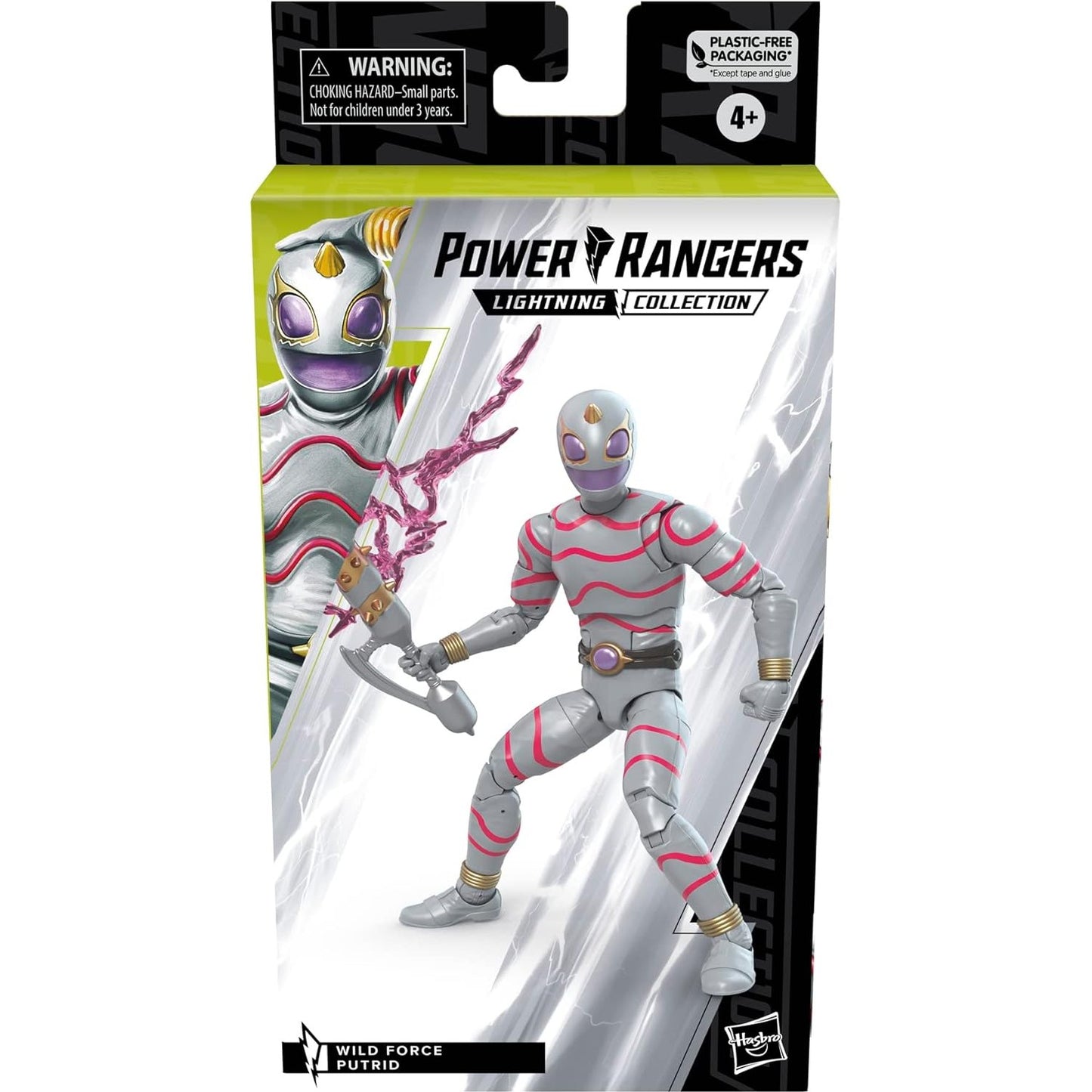 Power Rangers Wild Force Putrid Action Figure - Hasbro - Lightning Collection