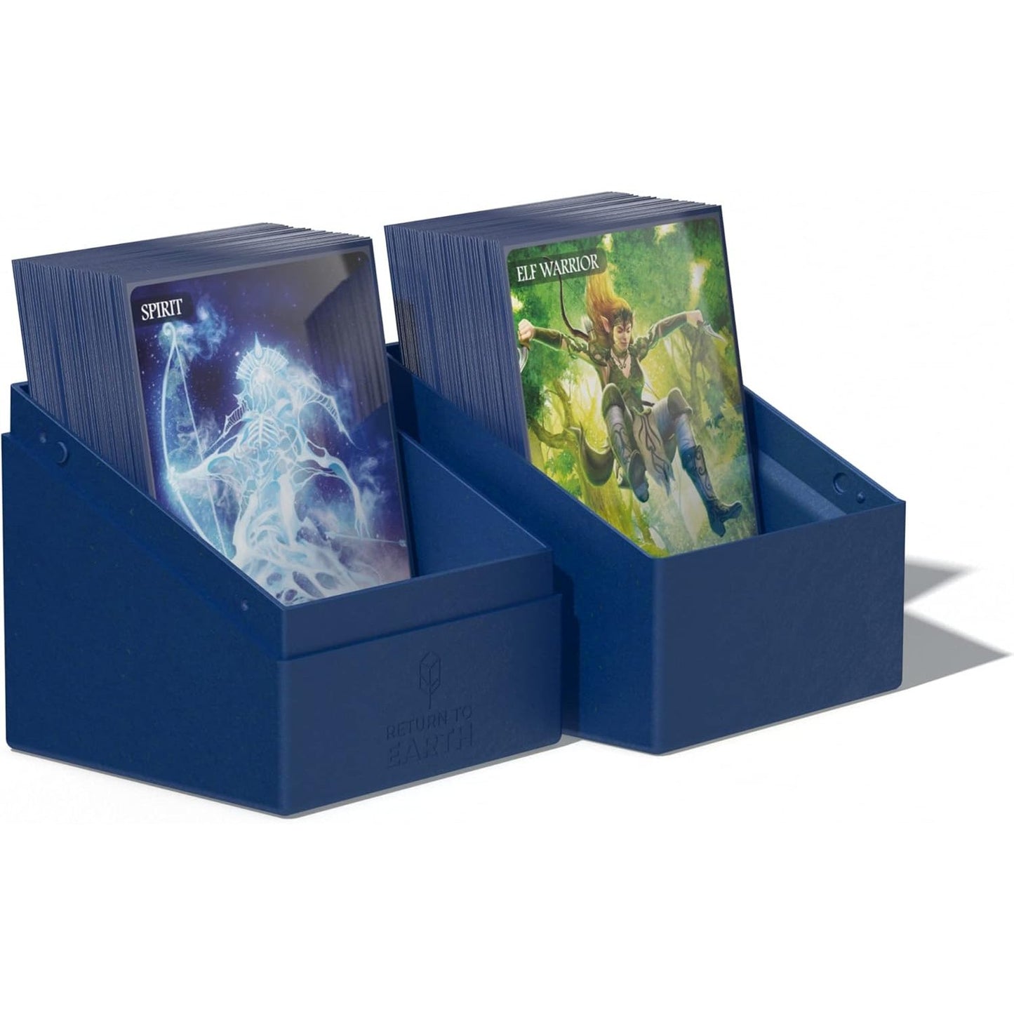 Return to Earth Boulder 100+ TCG Deck Case - Blue, Holds 100 2x Sleeved Cards - Ultimate Guard