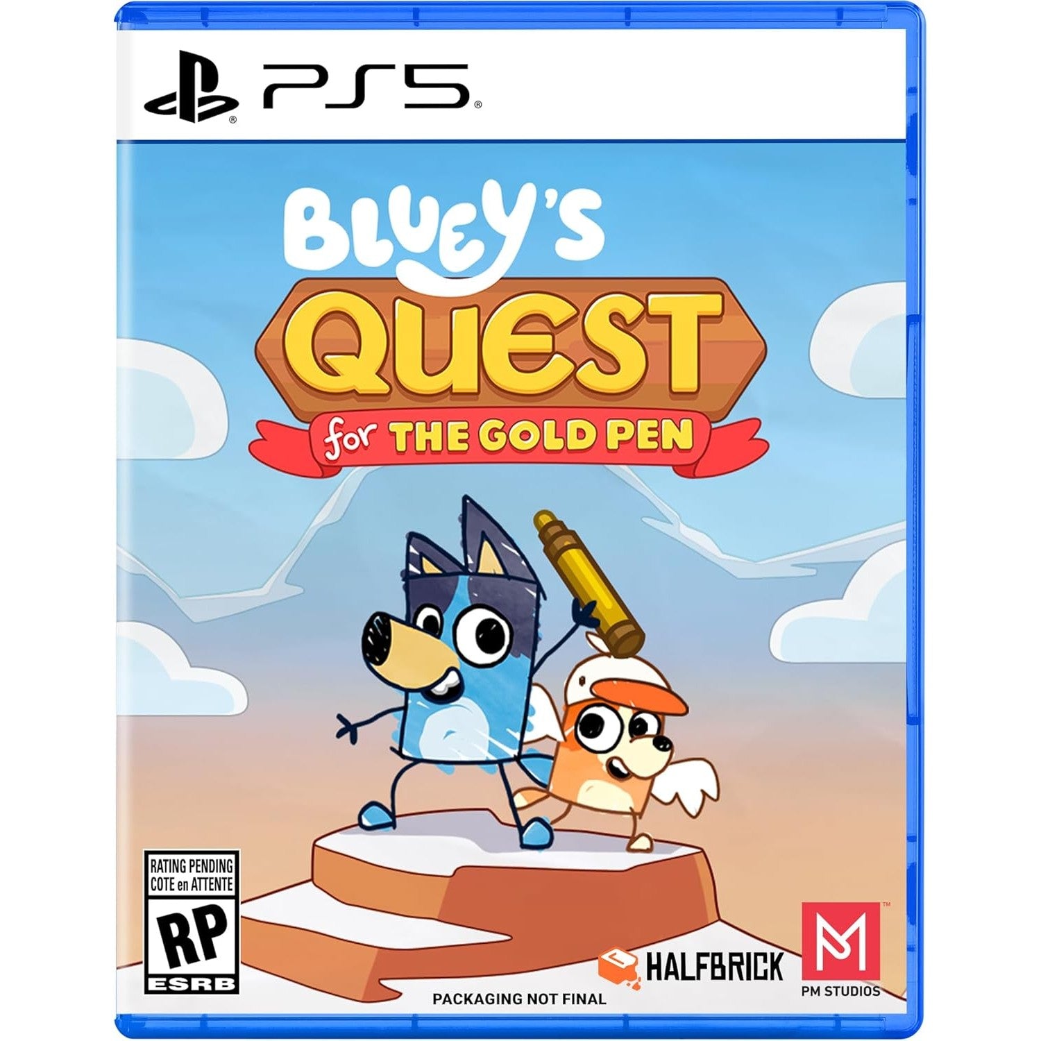 Bluey's Quest for the Gold Pen - PlayStation 5 - PM Studios
