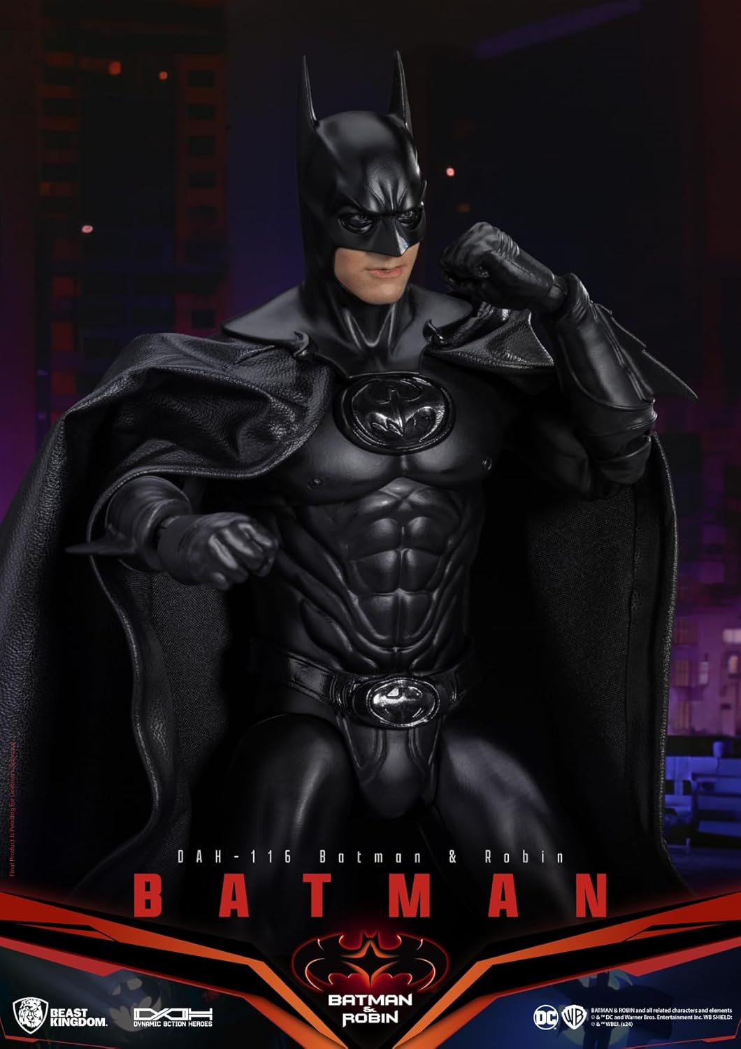 Batman & Robin 1997 Batman Action Figure - Beast Kingdom - Dynamic 8ction Heroes DAH-116