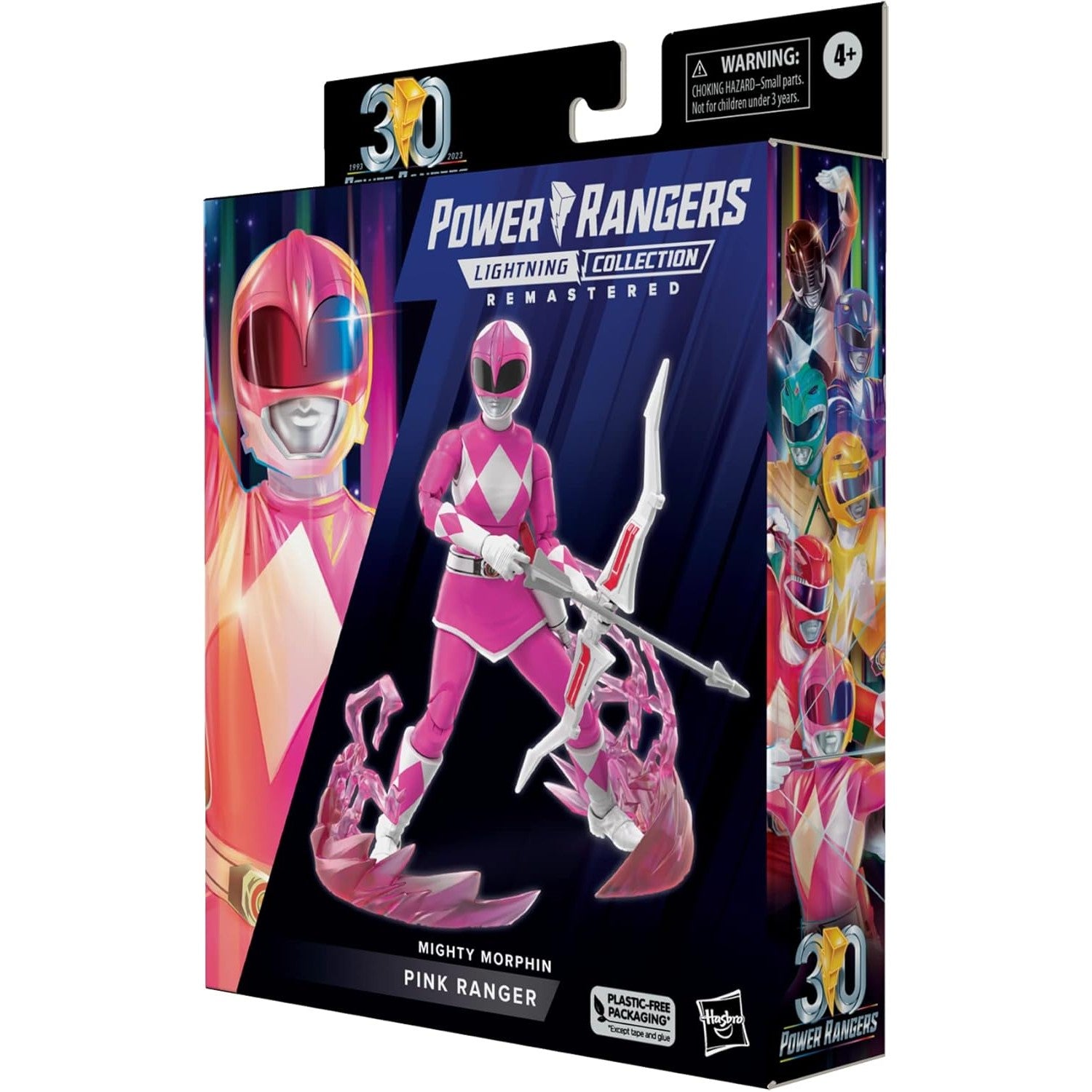 Power Rangers Mighty Morphin Pink Ranger 6" Deluxe Action Figure - Hasbo Lightning Collection