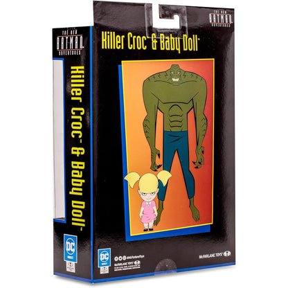 The New Batman Adventures Killer Croc and Baby Doll Action Figure 2-Pack Set - McFarlane Toys, DC Direct - Wave 1