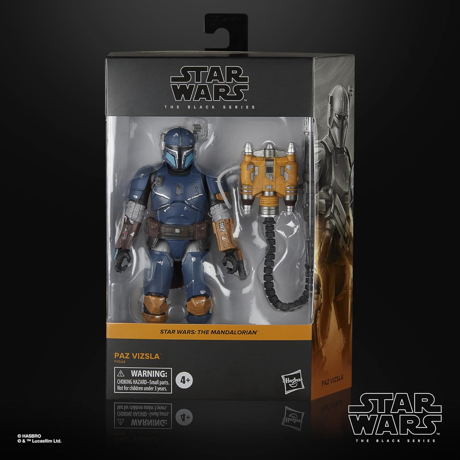 Star Wars: The Mandalorian Paz Vizsla Deluxe 6" Action Figure - Hasbro - Star Wars: The Black Series