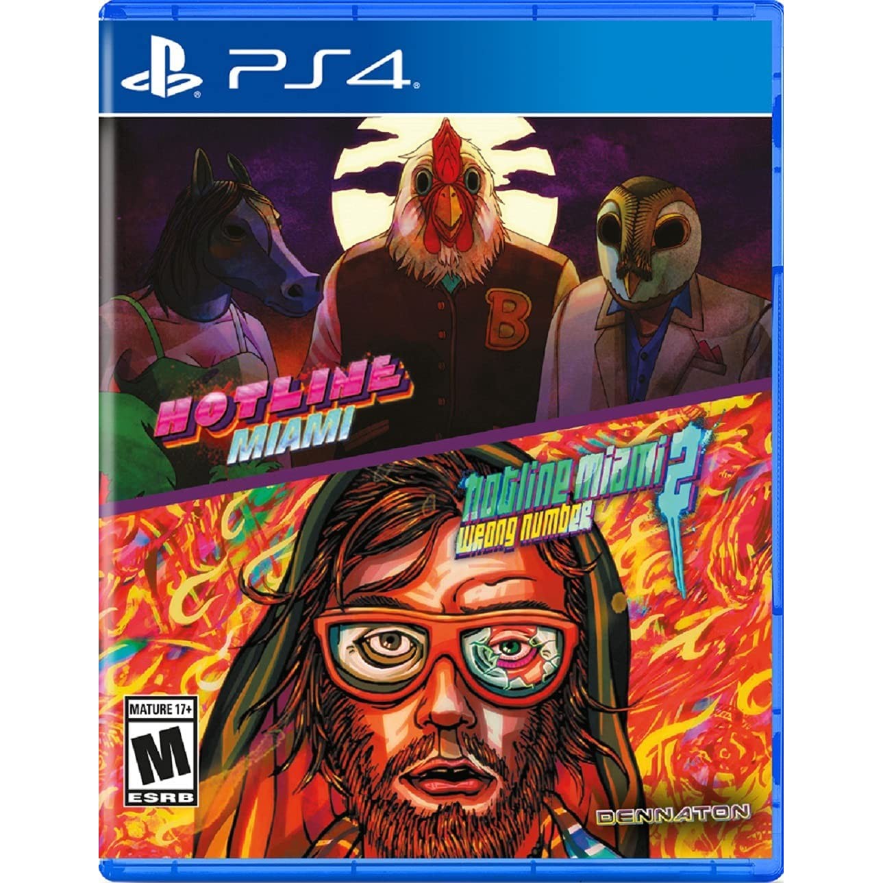 Hotline Miami & Hotline Miami 2: Wrong Number - PlayStation 4 - Devolver Digital