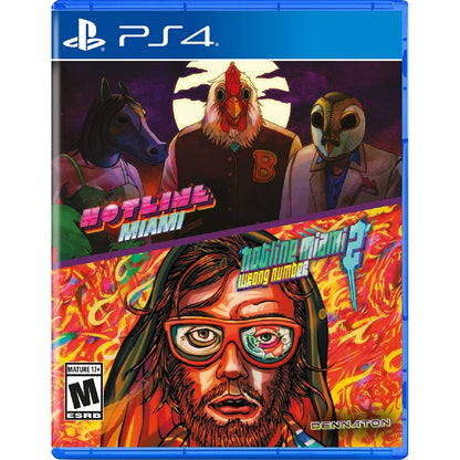 Hotline Miami & Hotline Miami 2: Wrong Number - PlayStation 4 - Devolver Digital