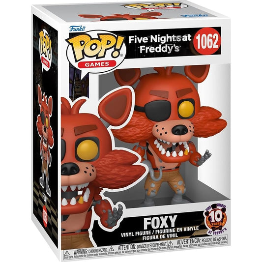 Five Nights at Freddy's Foxy 10th Anniversary Ver. Vinyl Figure - Funko - POP! Games #1062