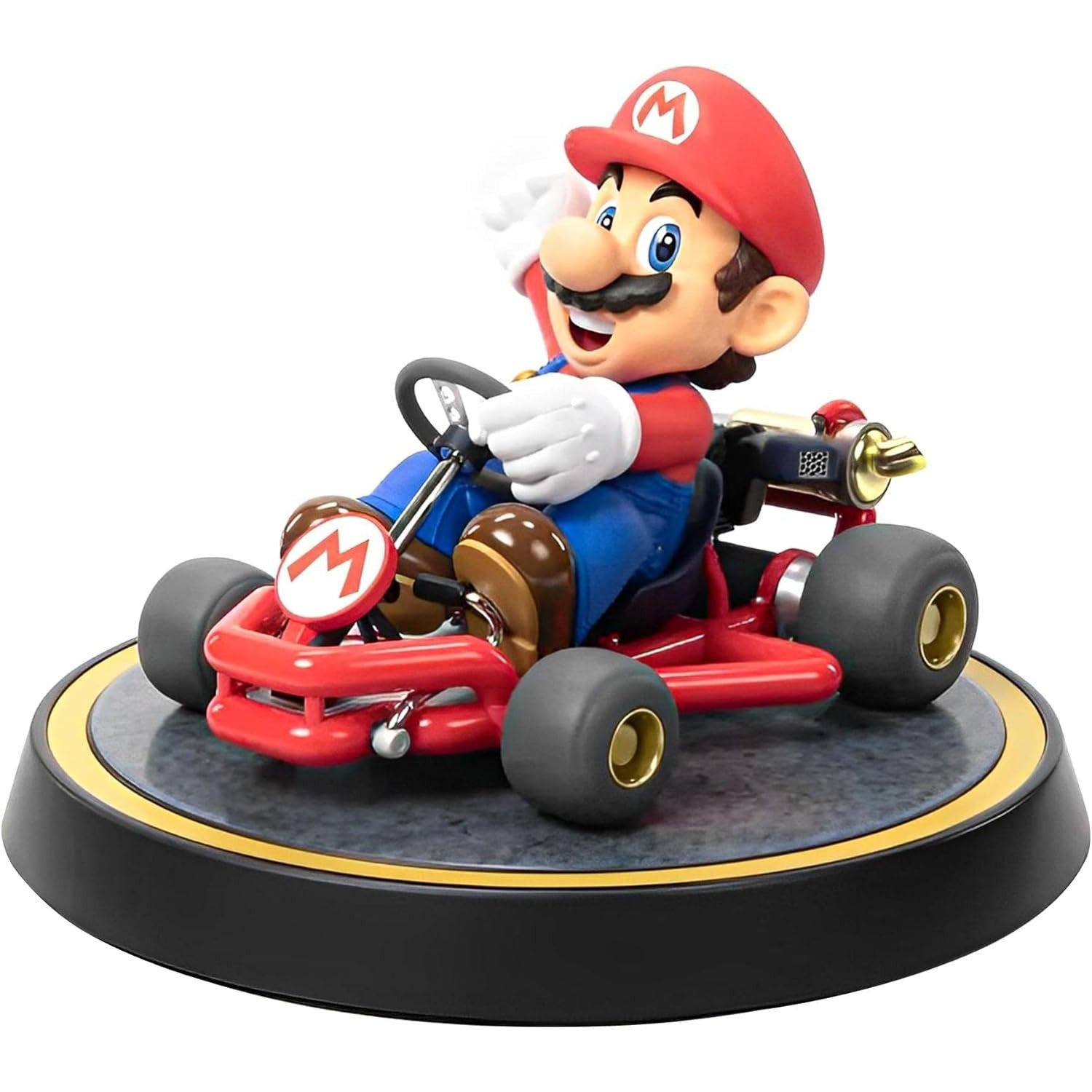 Mario Kart Mario Painted 8" PVC Statue Standard Edition - First 4 Figures