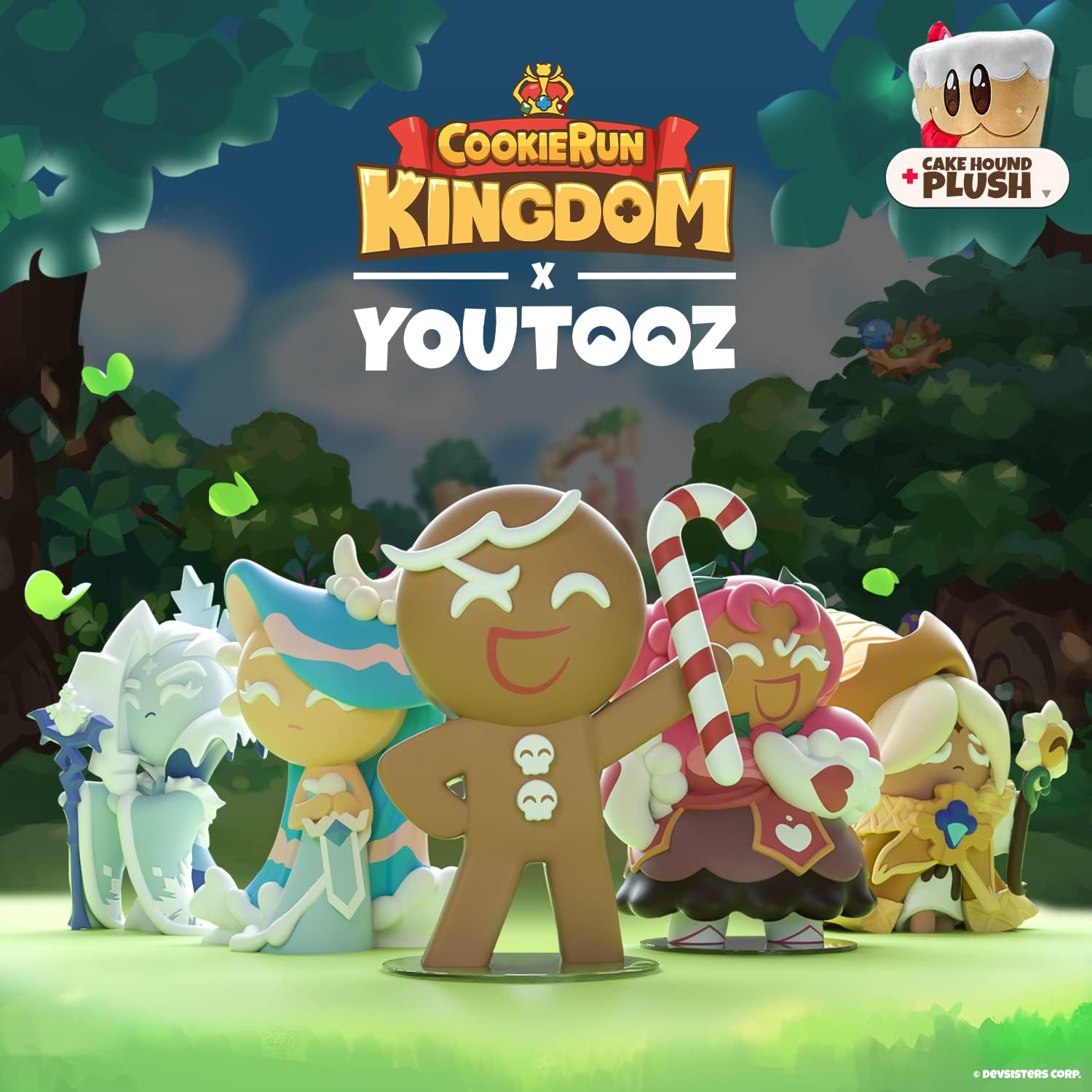 Cookie Run Kingdom GingerBrave Vinyl Figure - Youtooz - Cookie Run Kingdom Collection #4