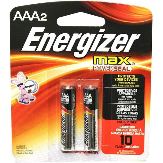 Energizer Max AAA Alkaline Battery 2-Pack - Eveready Battery Co. Inc.